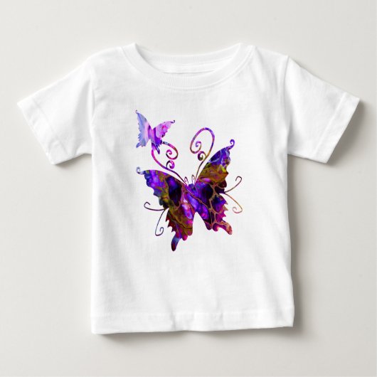 Fantasy Butterfys Baby T-shirt (Vorderseite)