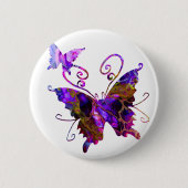 Fantasy Butterfys Button (Vorderseite)