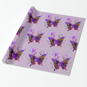 Fantasy Butterfys Geschenkpapier