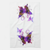 Fantasy Butterfys Handtuch (Vertikal)