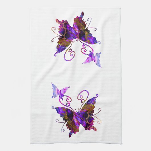 Fantasy Butterfys Handtuch (Vertikal)
