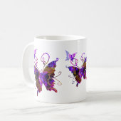 Fantasy Butterfys Kaffeetasse (Vorderseite Links)