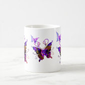 Fantasy Butterfys Kaffeetasse (Mittel)