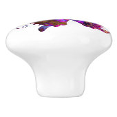 Fantasy Butterfys Keramikknauf (Seitenansicht)