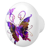 Fantasy Butterfys Keramikknauf (Rechts)