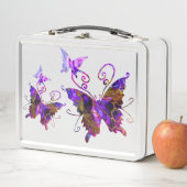 Fantasy Butterfys Metall Brotdose (Beispiel)