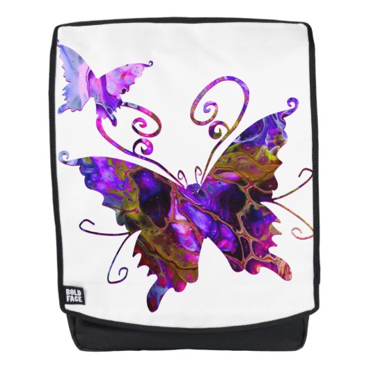 Fantasy Butterfys Rucksack (Vorderseite)