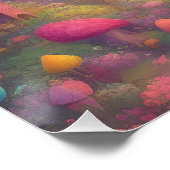 Fantasy Cappella Santa Maria degli Angeli Poster (Ecke)