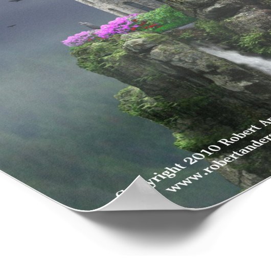 Fantasy Castle 16x20 Poster (Ecke)