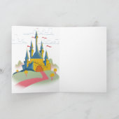 Fantasy Castle Benutzerdefinierter Text (Innenseite)