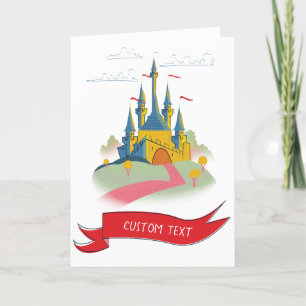 Fantasy Castle Benutzerdefinierter Text