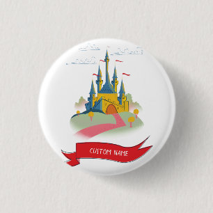 Fantasy Castle Benutzerdefinierter Text Button