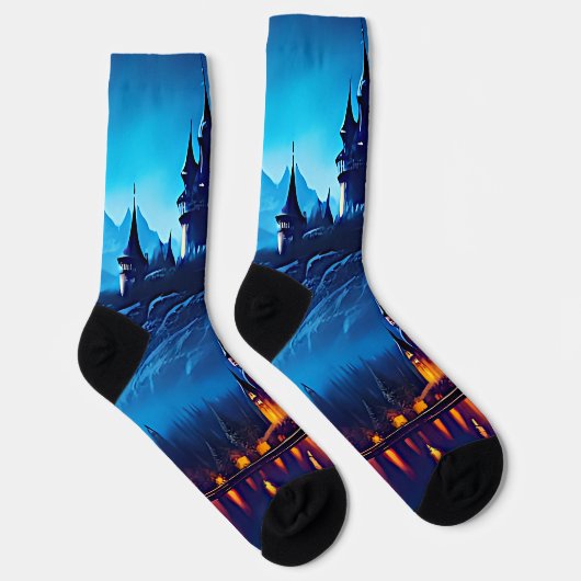 Fantasy Castle Blue Socken (Rechts)
