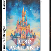 Fantasy Castle CJ9 Decoupage Seidenpapier