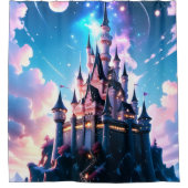 Fantasy Castle Duschvorhang (Vorderseite)