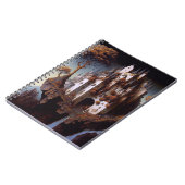 Fantasy Castle Fantasy Art Notebook Notizblock (Linke Seite)
