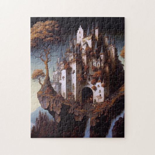 Fantasy Castle Fantasy Fantasy Art Jigsaw Puzzle (Vertikal)