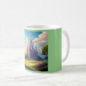 Fantasy Castle Happy Landschaft 2 Kaffeetasse (VorderseiteRechts)