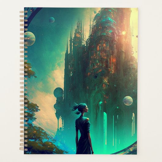 Fantasy Castle Landschaft Planer (Vorderseite)