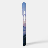 Fantasy Castle mit leuchtender Lila Blume - Magica Case-Mate iPhone Hülle (Rückseite / Links)