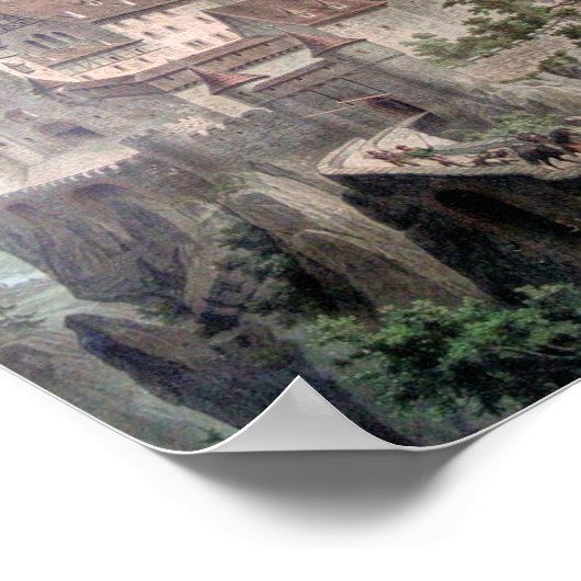 Fantasy Castle Poster (Ecke)