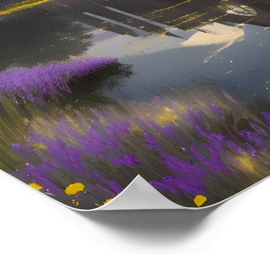 Fantasy Castle Poster (Ecke)