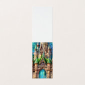 Fantasy Castle Visitenkarten (Außenseite Aufgefaltet)