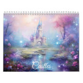 Fantasy Castles in Abstract Style Kalender (Titelbild)