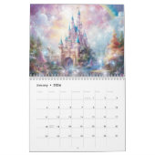 Fantasy Castles in Abstract Style Kalender (Jan 2026)
