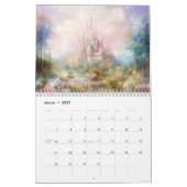 Fantasy Castles in Abstract Style Kalender (Mär 2027)
