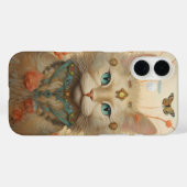 Fantasy Cat Blume Case-Mate iPhone Hülle (Rückseite (Horizontal))
