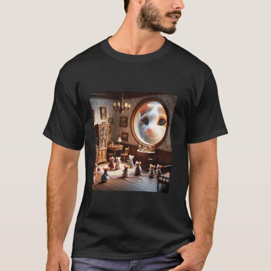 Fantasy Cat Eye Mäuse T-Shirt (Vorderseite)