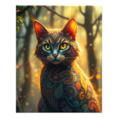 Fantasy Cat Fotodruck (Vorne)