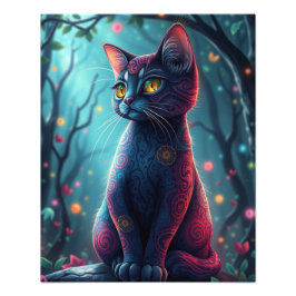 Fantasy Cat Fotodruck