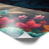 Fantasy Cat Fotodruck (Ecke)