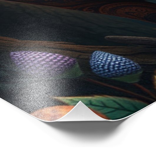 Fantasy Cat Fotodruck (Ecke)