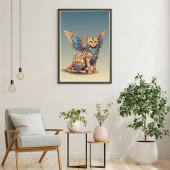 Fantasy Cat l Misty Meow | Flügelkatze [34] Poster