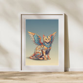 Fantasy Cat l Misty Meow | Flügelkatze [34] Poster
