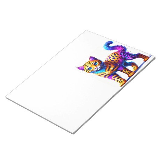 Fantasy Cat Notizblock (angewinkelt)