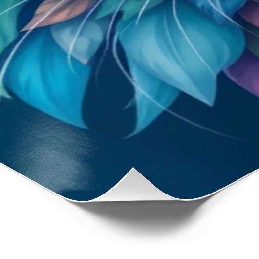 Fantasy Cat Poster (Ecke)