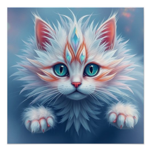 Fantasy Cat Poster (Vorderseite)