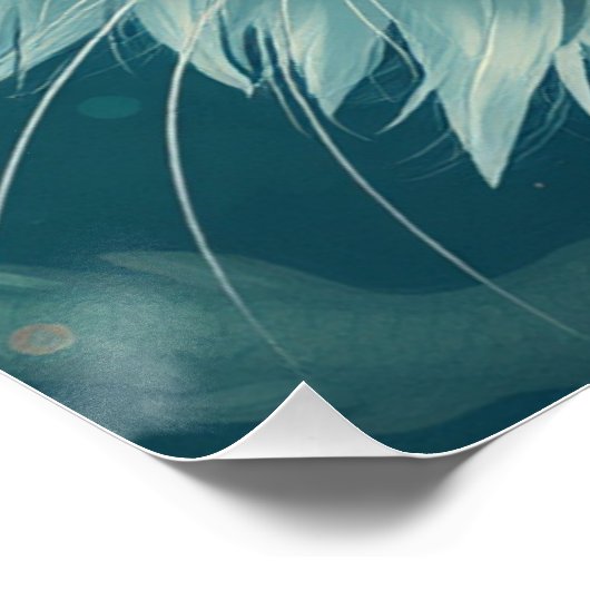 Fantasy Cat Poster (Ecke)