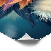 Fantasy Cat Poster (Ecke)