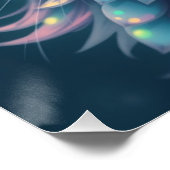 Fantasy Cat Poster (Ecke)