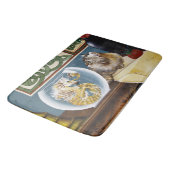 Fantasy Cat Sea Horse Badematte (Schrägansicht)