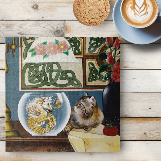 Fantasy Cat Sea Horse Puzzle