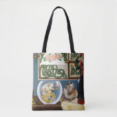 Fantasy Cat Sea Horse Tasche (Vorderseite)