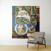 Fantasy Cat Sea Horse Wandteppich (Beispiel)