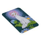 Fantasy Cats Oracle Affirmation - Achtsamkeit Magnet (Rechte Seite)