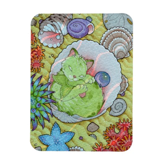 Fantasy Cats Oracle Affirmation - Sleep Magnet (Vertikal)